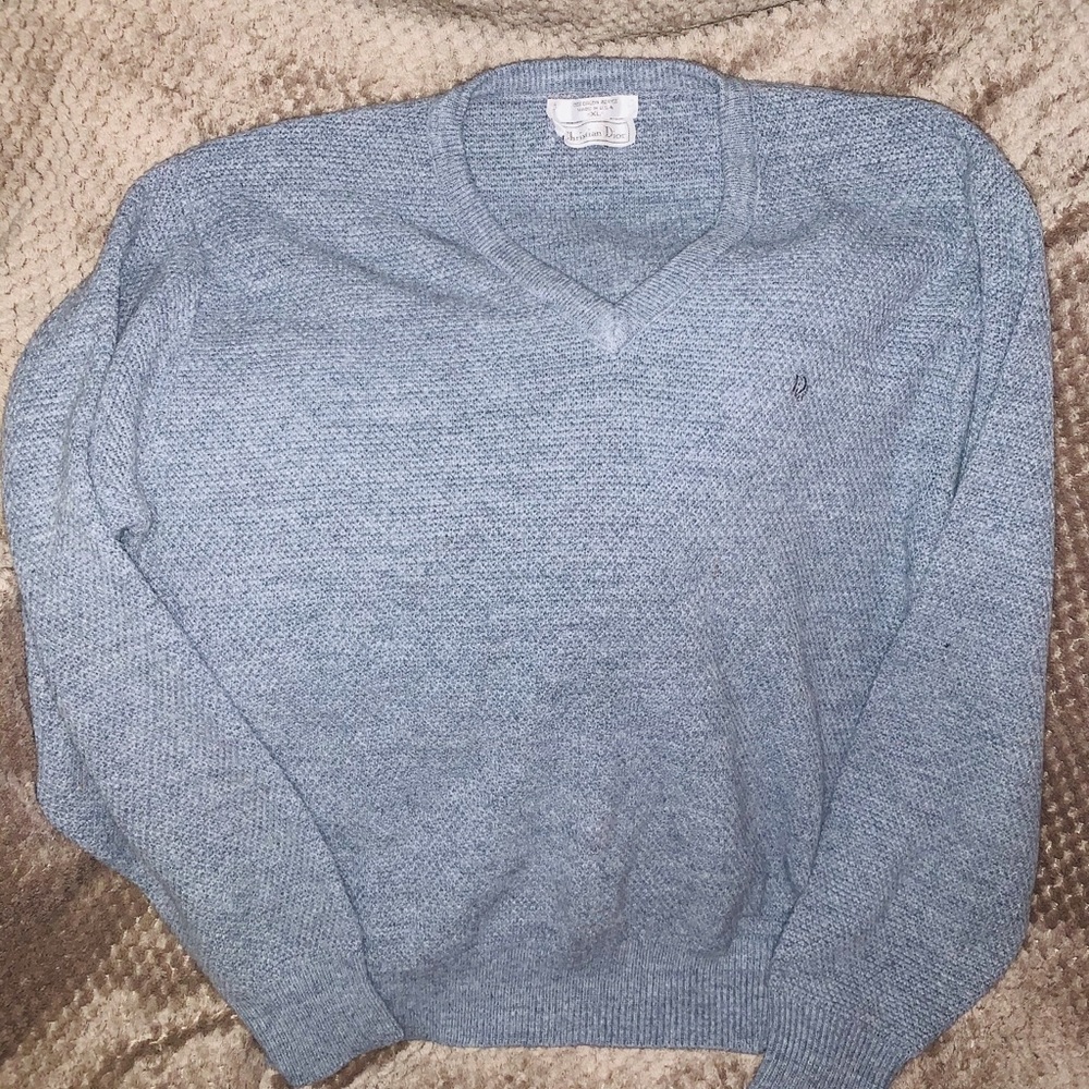 Mens XL ( fits large) Blue Sweater